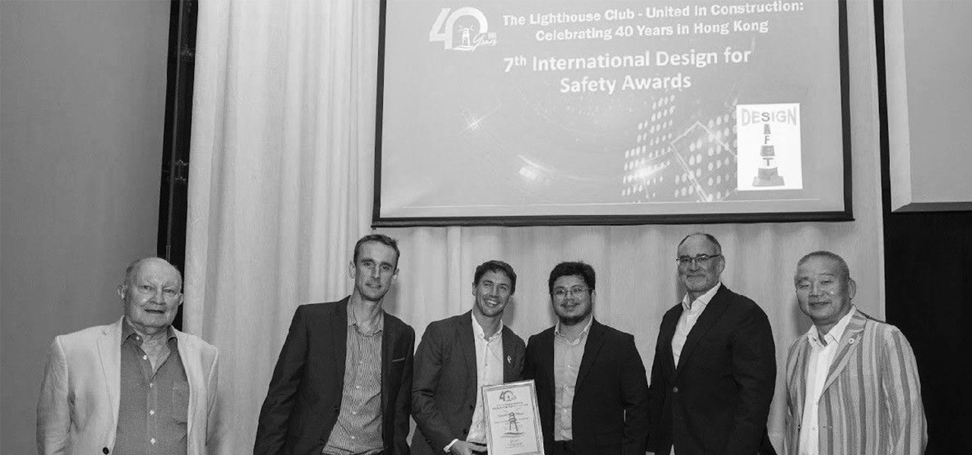 Lighthouse Club Hong Kong Award Tony Gee with Special Merit for Ingenious Design